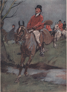 Fox Hunting: Jumping the Brook